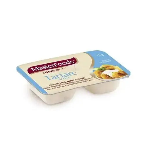 MASTERFOODS tartare SAUCE PORTION PORTIONS PC X 100 (14G) SQUEEZE PIECE