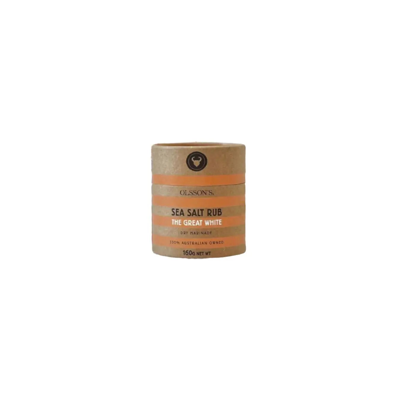 Olsson’s The Great White Salt Rub – 160g Gourmet Dry Marinade Olsson's Salt