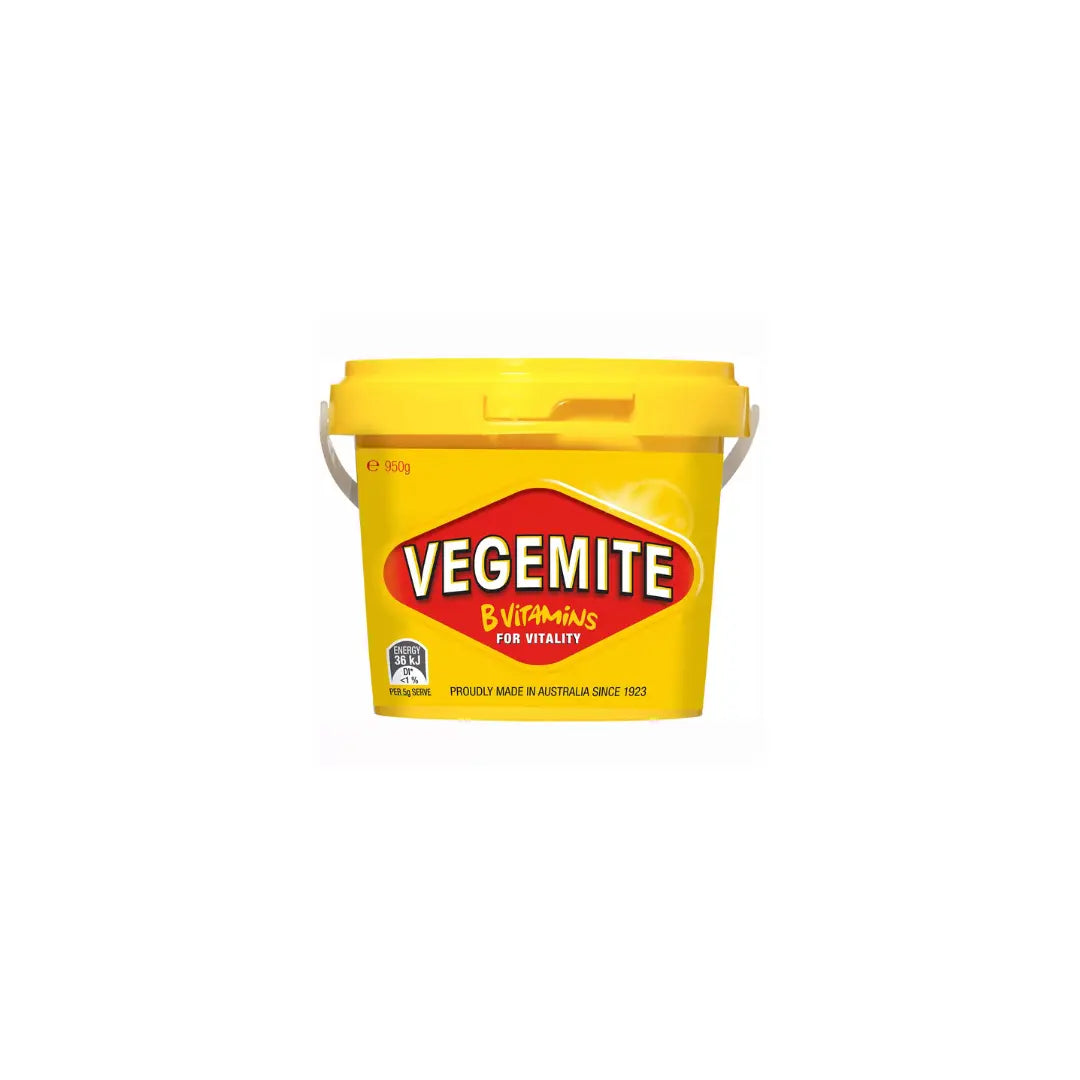 Vegemite 950 g Tub – Iconic Aussie Spread Packed with B-Vitamins Bega