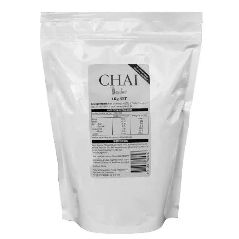 Vittoria Chai by Chocochino 1 kg – Café-Style Chai Latte Powder Vittoria