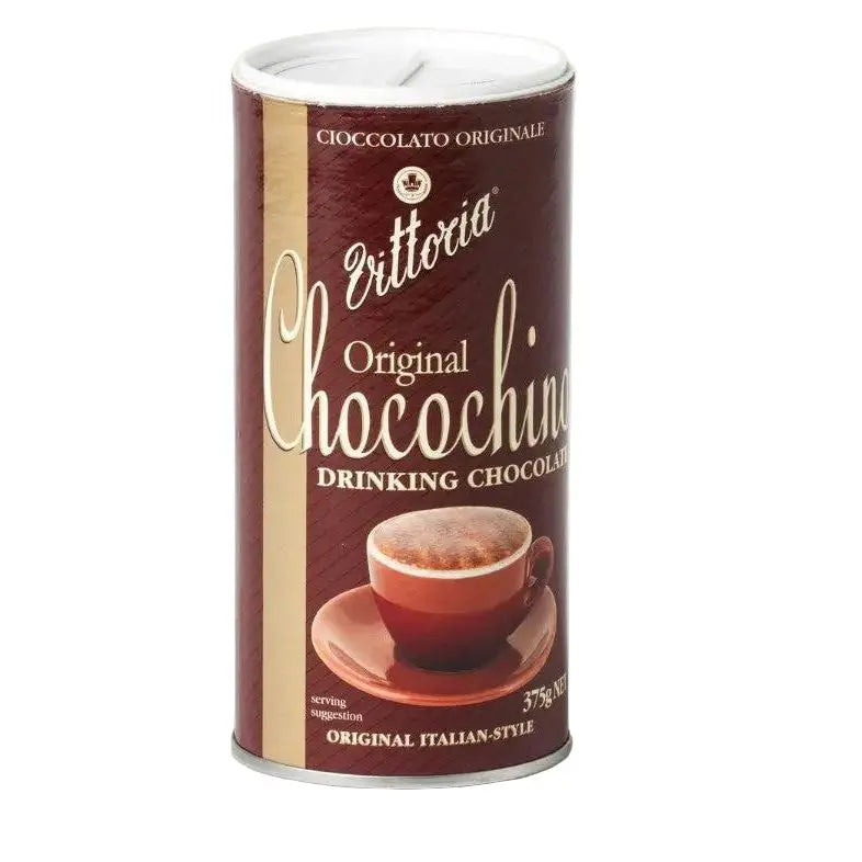 Vittoria Original Chocochino Drinking Chocolate 375 g – Café-Style Hot Chocolate Blend Vittoria