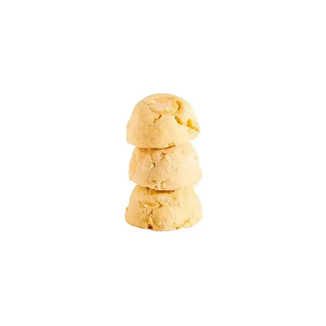 Byron Bay White Choc & Macadamia Cookie Bites – 25 g Twin Pack Byron Bay Cookies