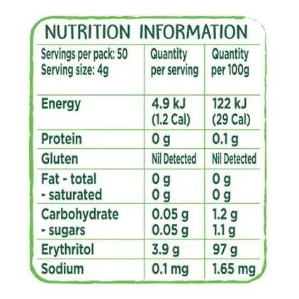 Whole Earth | Bakers Secret | Organic Brown Sugar Replacement 200g Petits Tresors