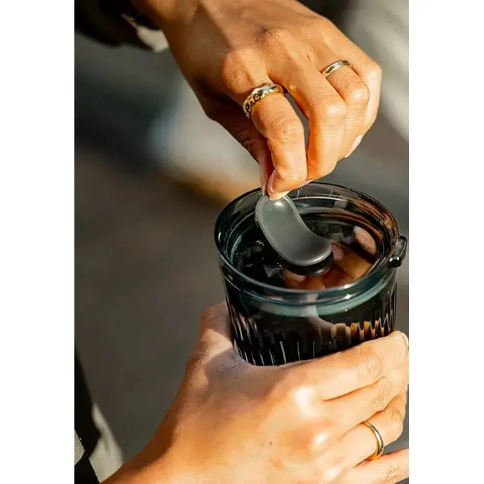 Huskee Renew | Reusable Coffee Cup with Lid 8oz/236ml Smoke HuskeeCup