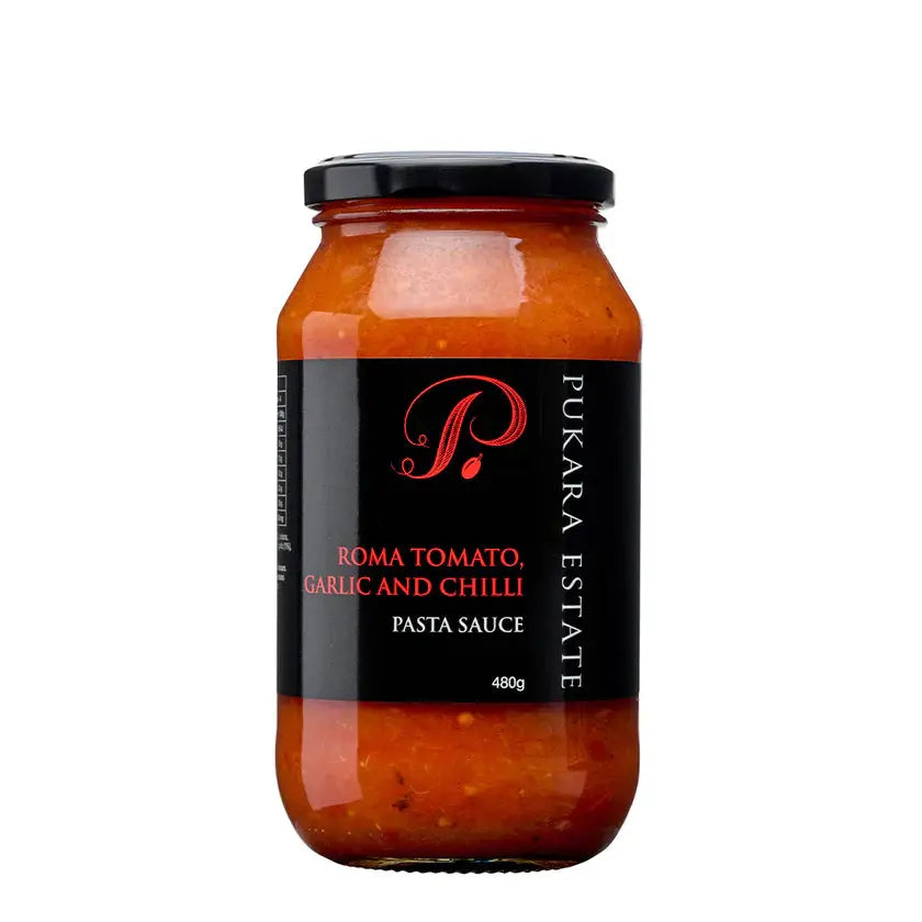 Pukara Estate | Roma Tomato, Garlic and Chilli Pasta Sauce 480g Pukara Estate