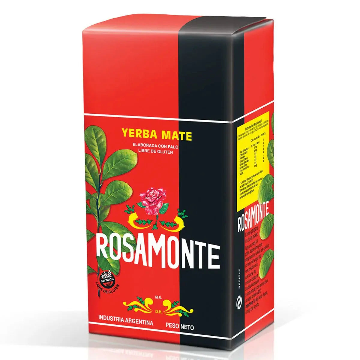 Rosamonte Yerba Mate Traditional – 1kg Argentine Loose Leaf Tea Rosamonte