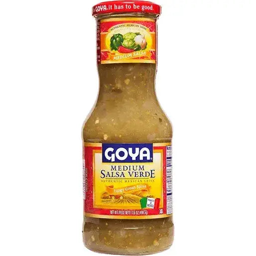 GOYA Salsa Verde – Tangy, Spicy & Authentic Mexican Green Sauce Goya
