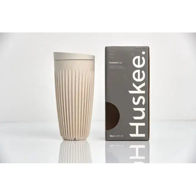 HuskeeCup Cup and Lid 16oz Natural Package