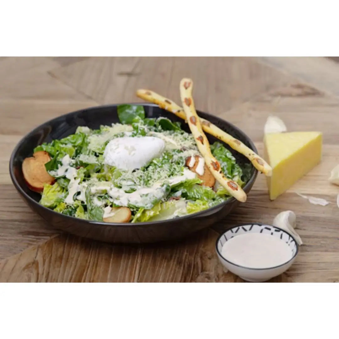 Caesar Salad with Anchovy Grissini