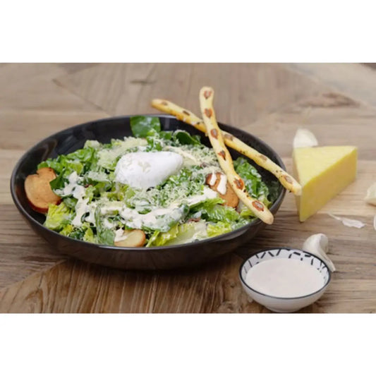Caesar Salad with Anchovy Grissini