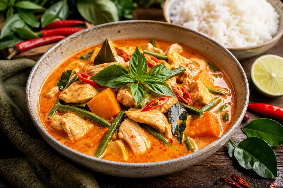 Authentic Thai Red Chicken Curry