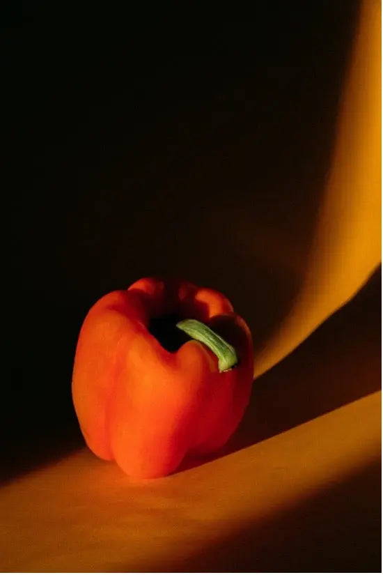 picture of a sliced chilli pepper