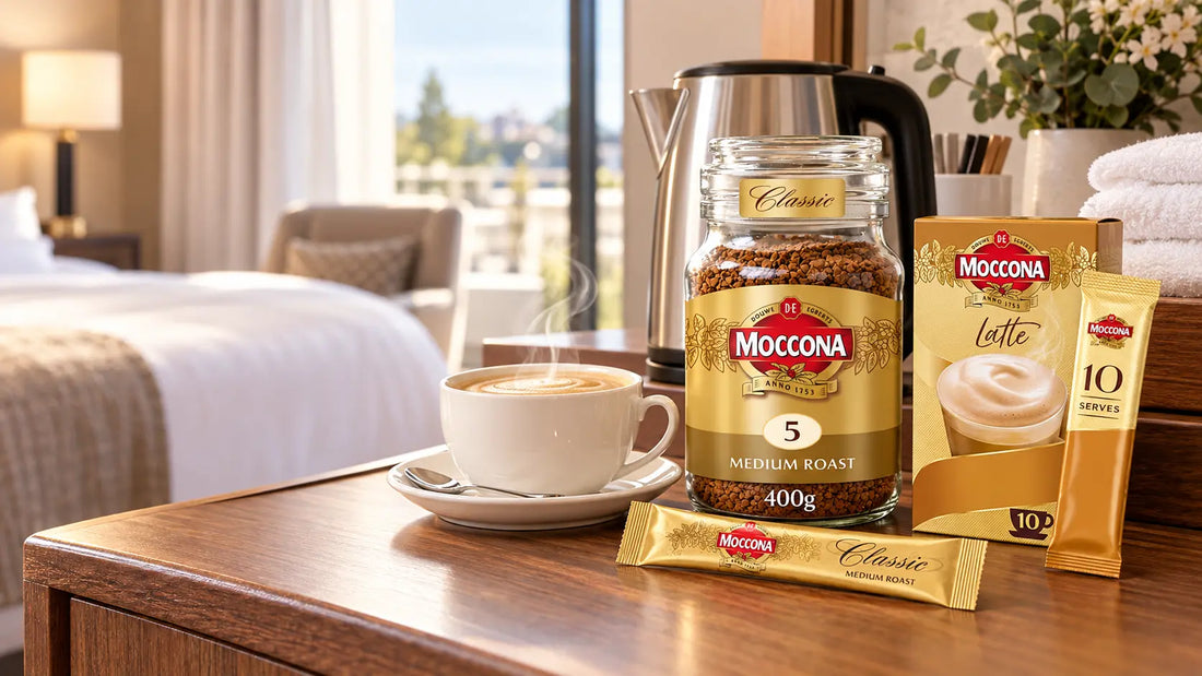 Moccona Coffee for Airbnb & Hotel Guests: The Amenity That Gets Mentioned in Reviews