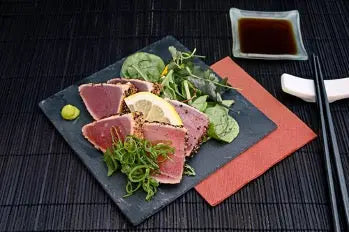 picture of Japanese food on a plate