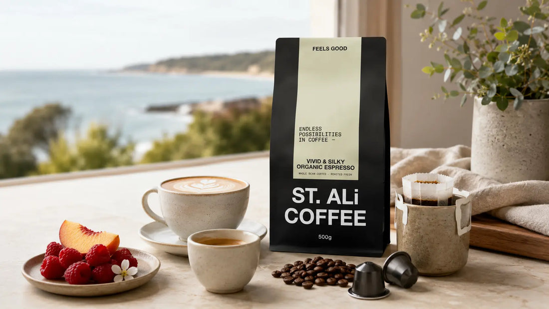 Feels Good by ST. ALi: Organic Coffee With Excellent Morning Energy petitstresors