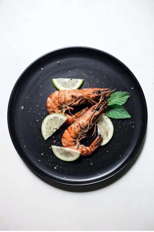 picture of seafood on a dish