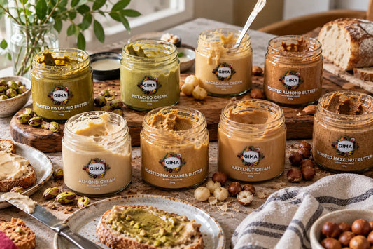 Nut Butter vs Nut Cream: Your Guide to the GIMA Range