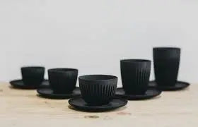 picture of charcoal coloured Huskee Cups