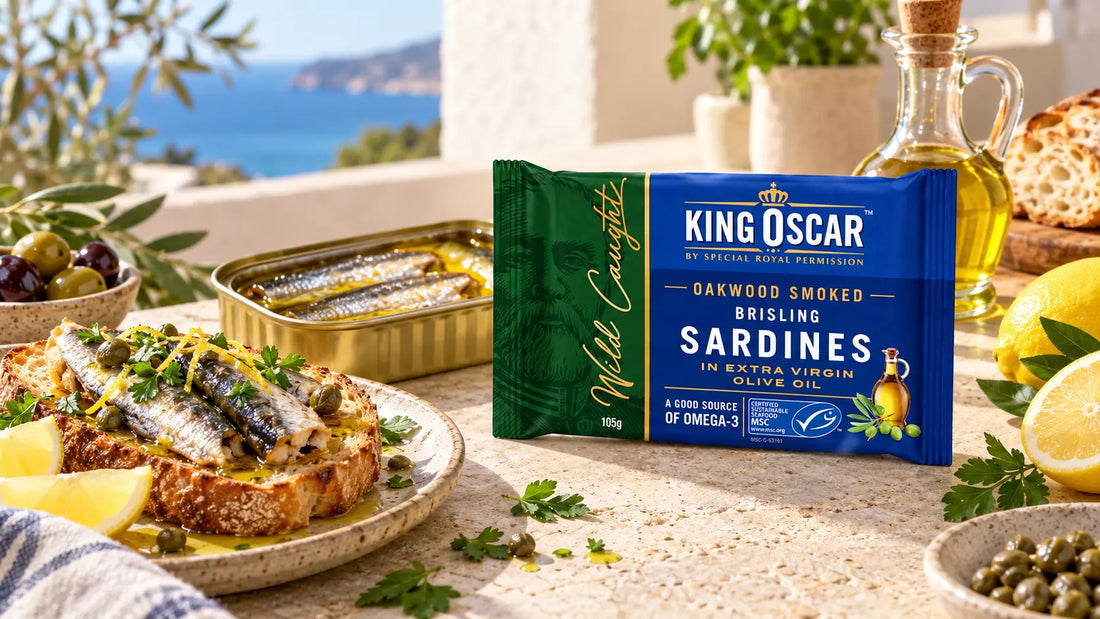 Sardine Pasta Recipes: King Oscar Sardines in Olive Oil
