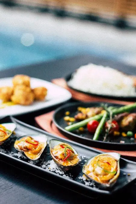picture of food on table