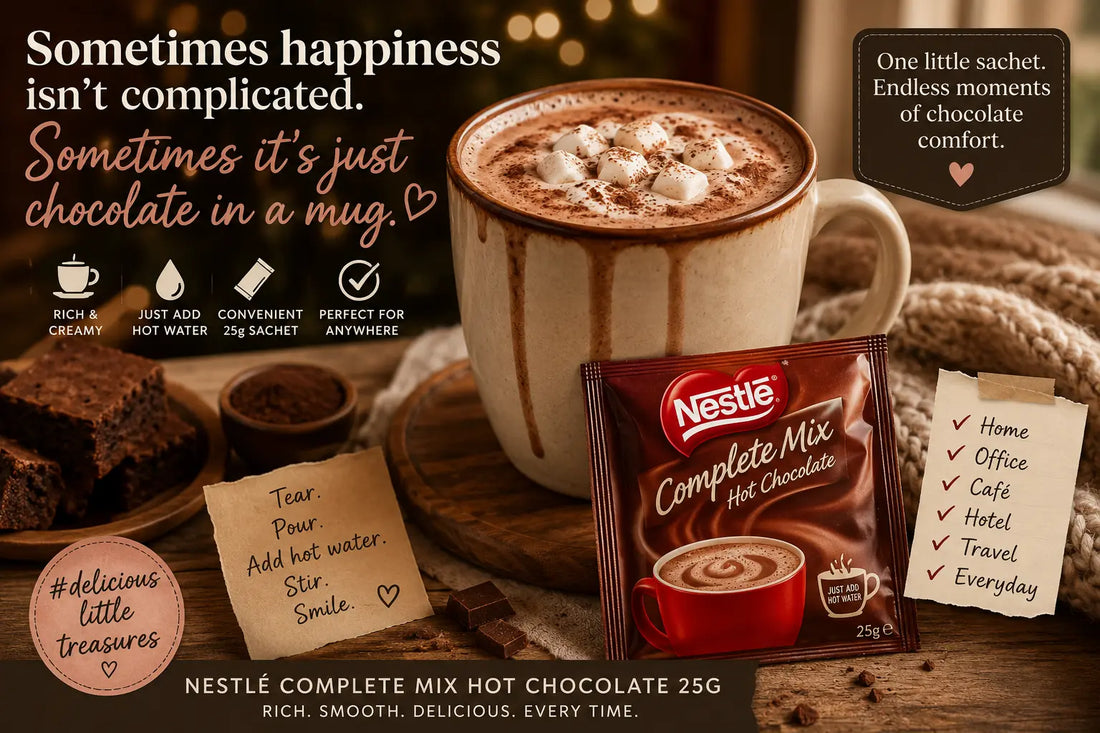 Why Nestlé Complete Mix Hot Chocolate 25g Deserves a Spot in Every Pantry