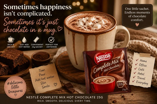 Why Nestlé Complete Mix Hot Chocolate 25g Deserves a Spot in Every Pantry petitstresors