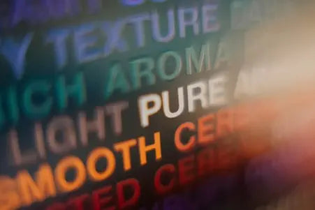 picture of words including 'ghee'