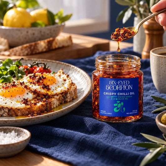Crunch Has Gone Gourmet: Meet the Olive Oil Chilli Crisp Your Eggs Deserve petitstresors