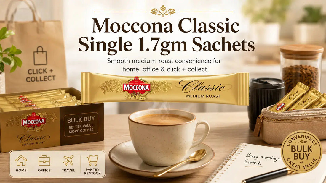 Click & Collect Moccona Classic Single Sachet Guide Petits Tresors