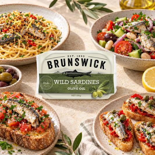 Tiny Tin, Big Flavour: Why Brunswick Wild Sardines Belong in Your Pantry