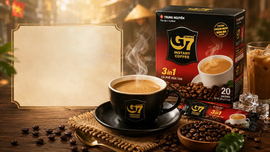 Trung Nguyen G7 3 in 1 Vietnamese Instant Coffee Petits Tresors