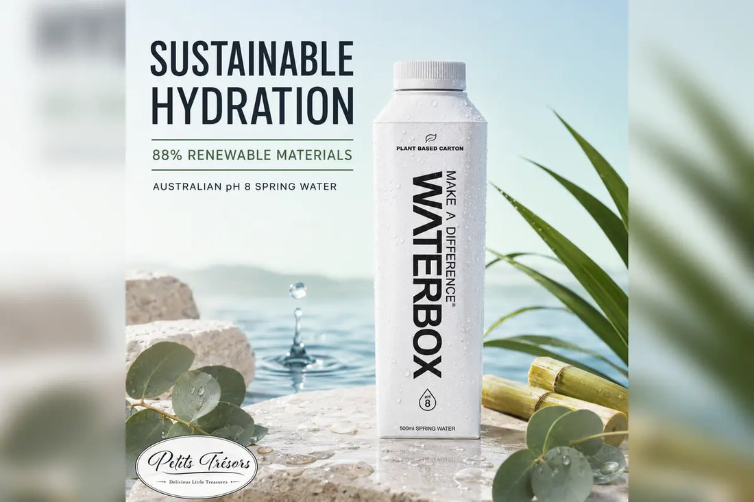 WATERBOX: Australian Spring Water in a Sustainable Plant-Based Carton