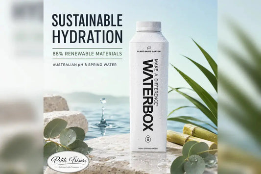 WATERBOX: Australian Spring Water in a Sustainable Plant-Based Carton petitstresors