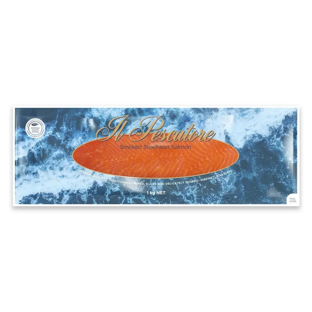 Il Pescatore Premium Norwegian Smoked Salmon – 1 kg Il Pescatore