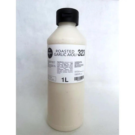 Kondiment Co. Roasted Garlic Aioli 1 L – Creamy, Bold & Gourmet Flavour Kondiment Co