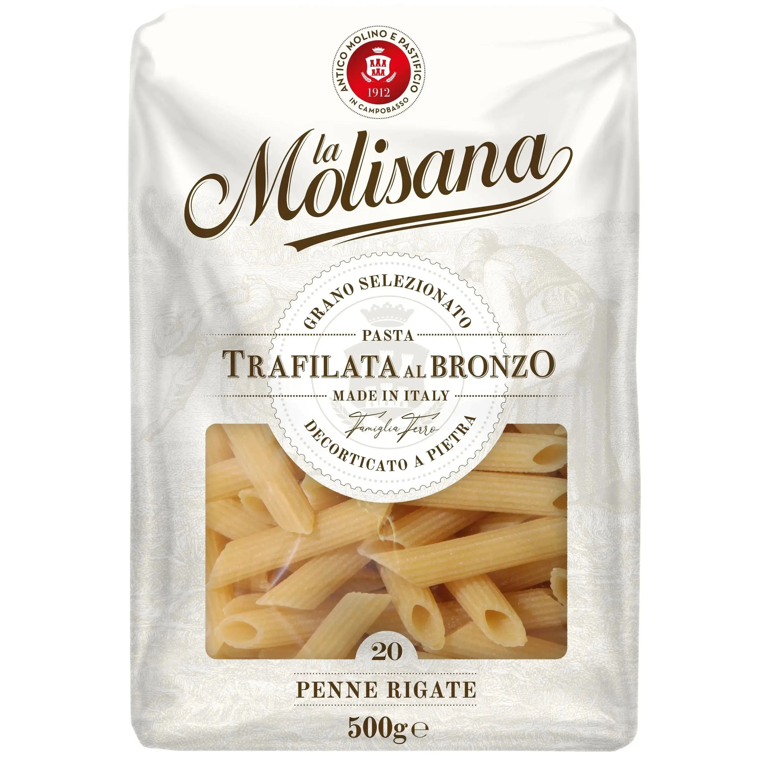 La Molisana Pasta Penne Rigate No.20 | A Taste of Naples at Home