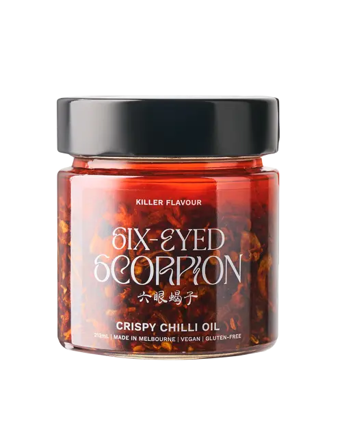 Six-Eyed Scorpion Original Crispy Chilli Oil 212ml