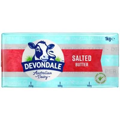 Devondale Salted Butter – Creamy Double-Churned Australian Butter Devondale