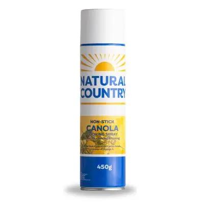 Natural Country Canola Oil Cooking Spray – Pure, Non-Stick, Low-Fat - Petits Tresors