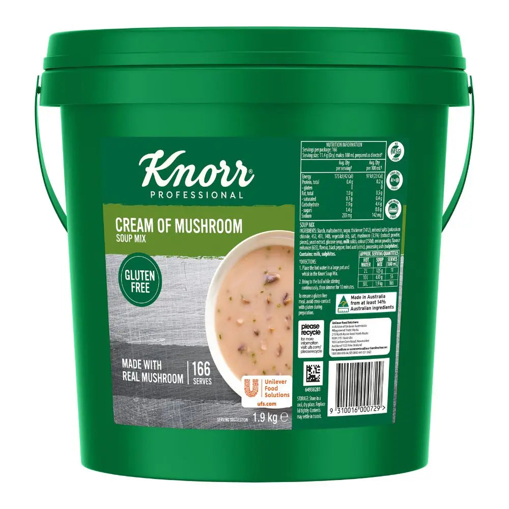 Knorr Cream of Mushroom Soup Mix, 1.9 kg Knorr