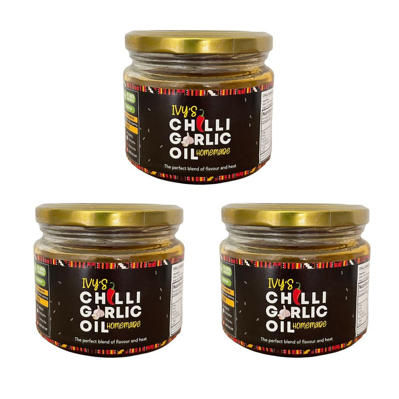 Chilli Garlic Oil Ivy’s Homemade 3 Pack