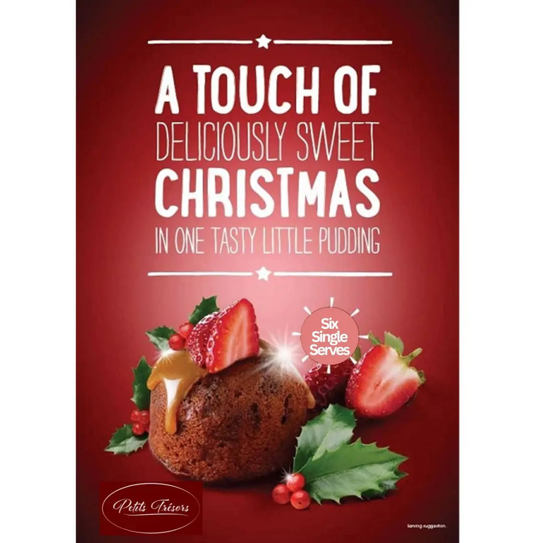 Traditional Plum Pudding Portions – Six Individual Serves (80g Each) Riviana
