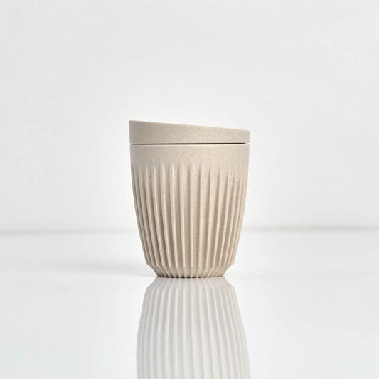 HuskeeOriginal Cup with Lid 8oz (236ml) – Natural