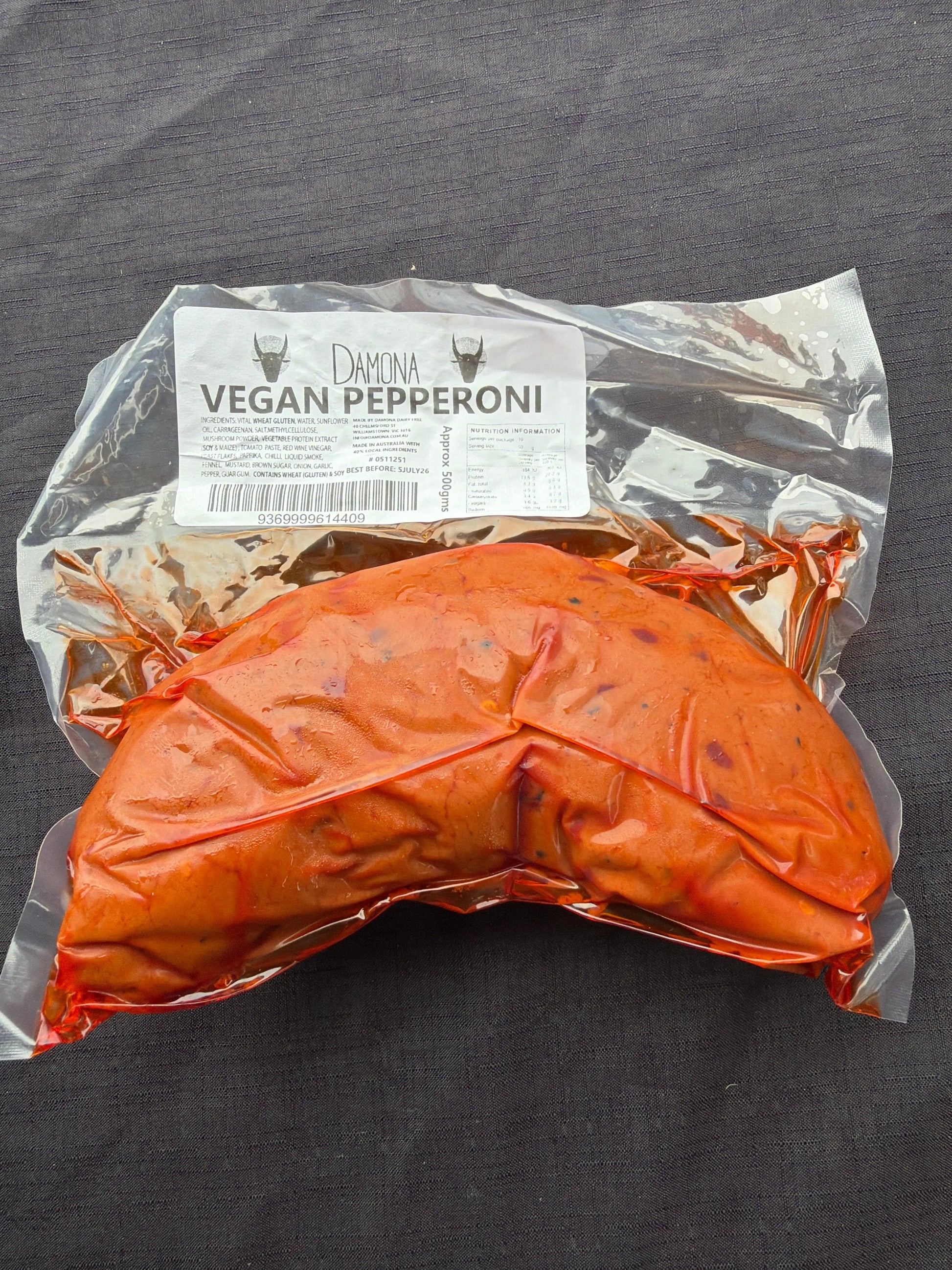 Vegan Pepperoni Petits Tresors