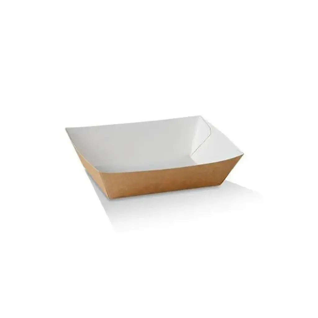 Medium Tray Brown Cardboard 250Pk - Petits Tresors