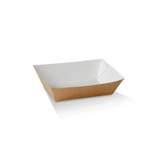 Medium Tray Brown Cardboard 250Pk - Petits Tresors