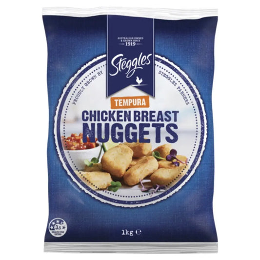 Steggles Tempura Chicken Breast Nuggets Steggles
