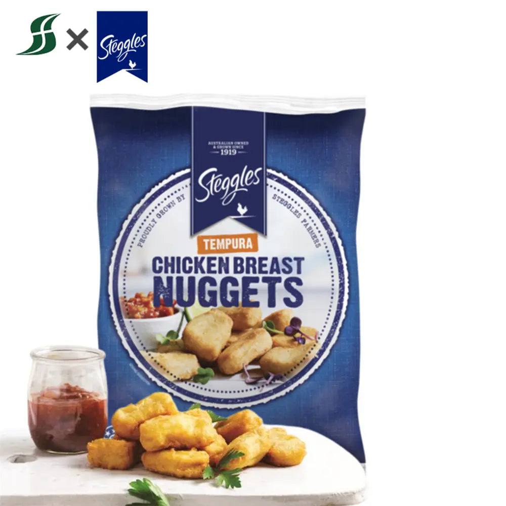 Steggles Tempura Chicken Breast Nuggets Steggles