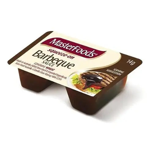 MasterFoods Barbecue Sauce Squeeze-On | 100 x 14g