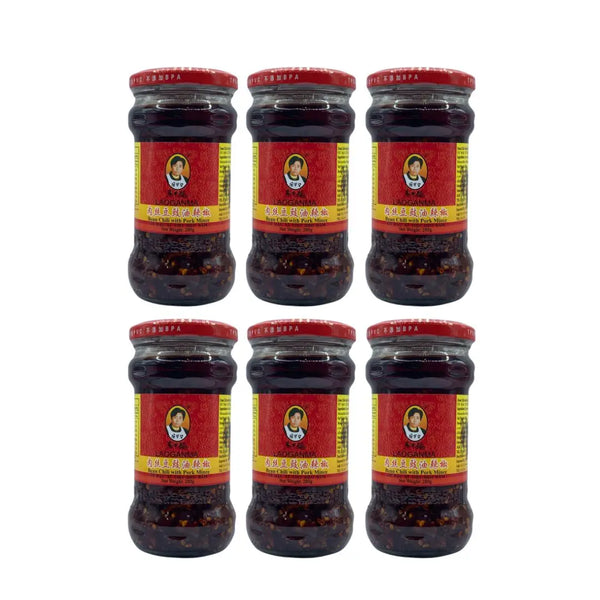 Lao Gan Ma Chilli Bean Sauce 280g 6 Pack